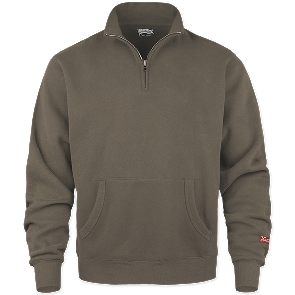 2150 Adult Peached Quarter Zip Fleece