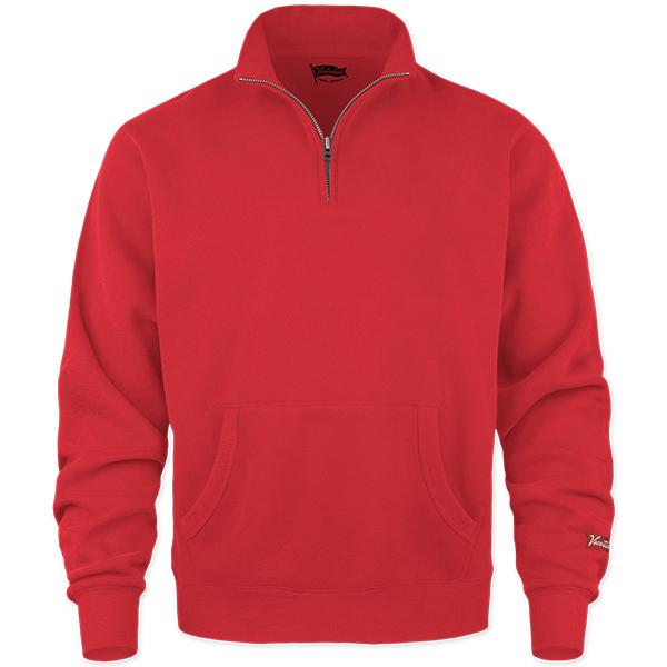 2150 Adult Peached Quarter Zip Fleece