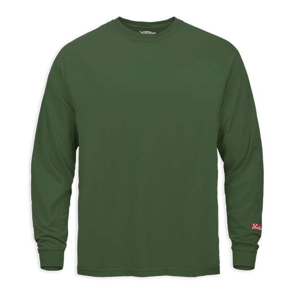 3802 Adult Garment Dyed Long Sleeve Tee