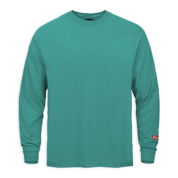 3802 Adult Garment Dyed Long Sleeve Tee