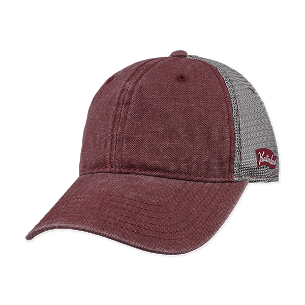 9170 Adult Vintage Washed Canvas Mesh Back Cap