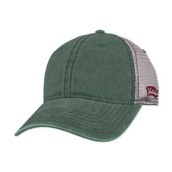 9170 Adult Vintage Washed Canvas Mesh Back Cap