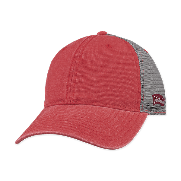 9170 Adult Vintage Washed Canvas Mesh Back Cap