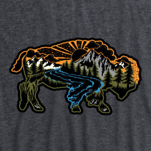 RL199 Scenic Bison Side