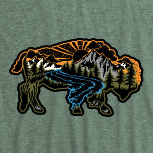 RL199 Scenic Bison Side