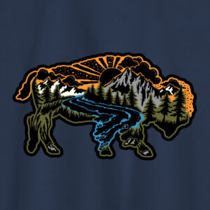 RL199 Scenic Bison Side