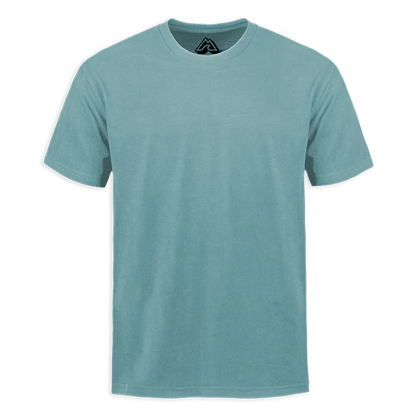 3855 Adult Sueded Short Sleeve Tee