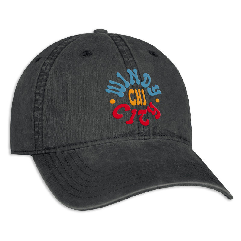 B3581 Front Trippy Circle Cap - C1