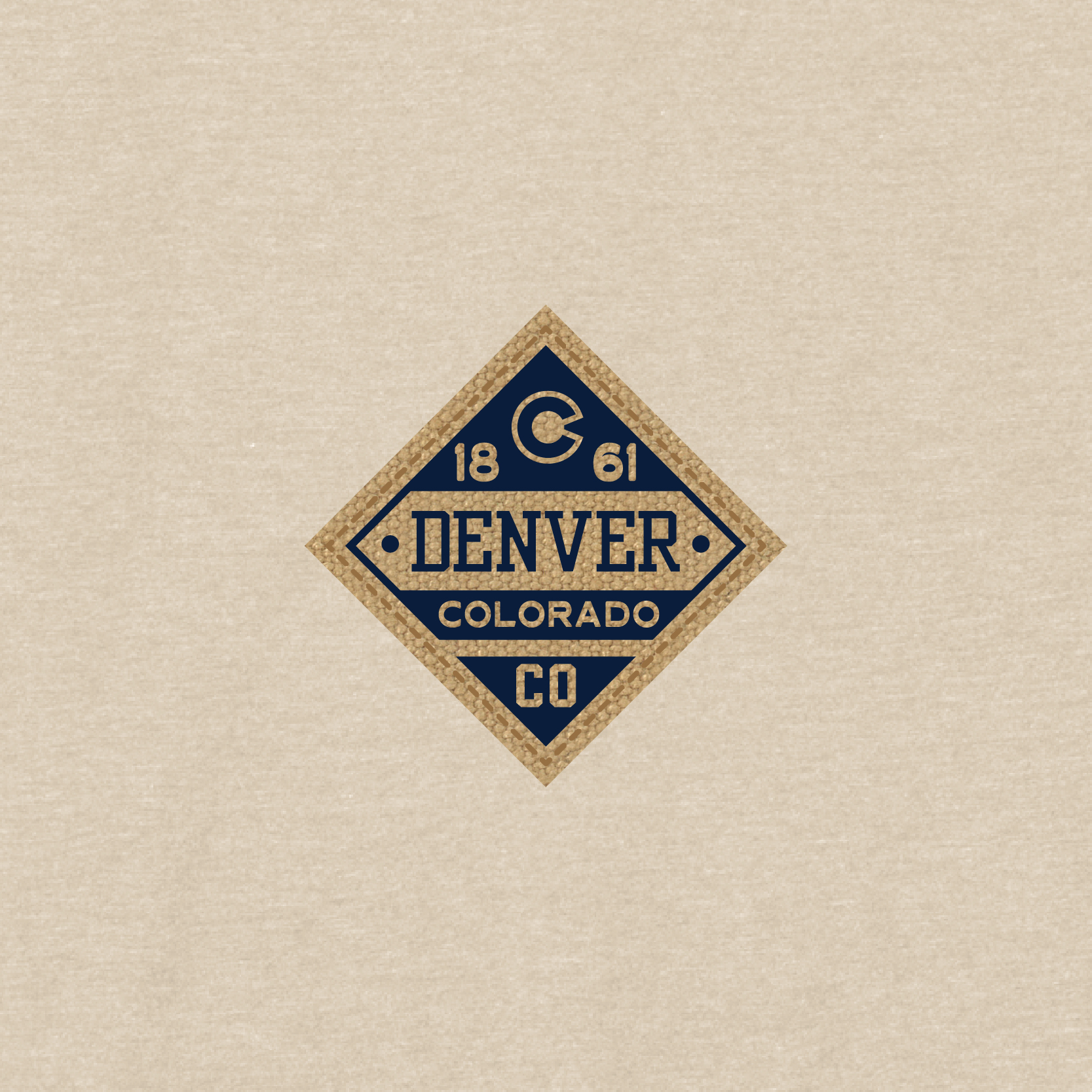 SE383C Split Diamond Patch
