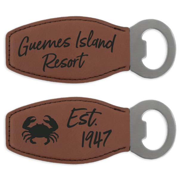 I010BOT Longhanded Bottle Opener - Laser