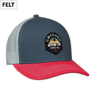 B3281B Rounded Diamond Patch Cap - C3
