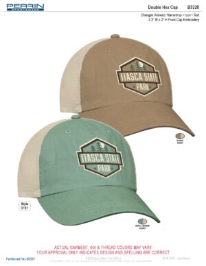 B3228 Double Hex Cap