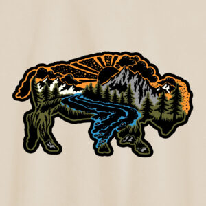 RL199 Scenic Bison Side